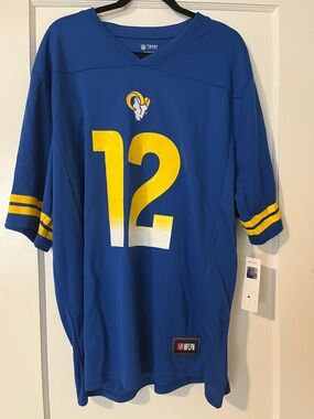 NFL Team Apparel Los Angeles Rams Nacua #12 Replica Jersey - size XL